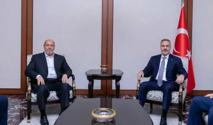 Dışişleri Bakanı Fidan, Hamas heyetiyle görüştü