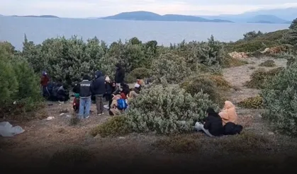 İzmir'de 62 düzensiz göçmen yakalandı
