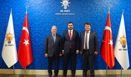 Başkan Ata'dan AK Partili İnan'a ziyaret!
