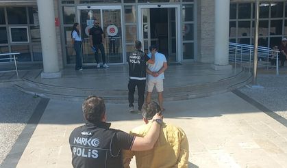 Muğla’da 1,9 kilogram esrar ile yakalanan 2 şüpheli tutuklandı