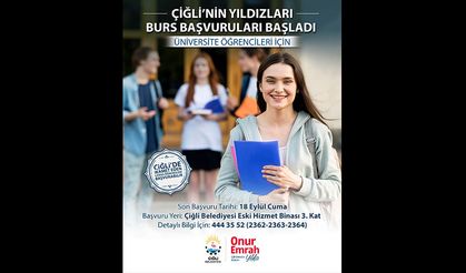 Çiğli’nin Yıldızları için burs başvuruları başladı