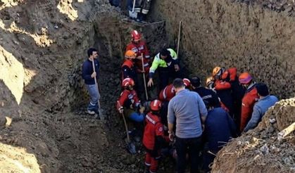 Su kanalı çalışmasında göçük: Mahalle muhtarı hayatını kaybetti