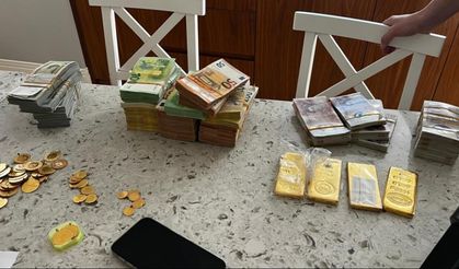 Mersin’de yolsuzluk soruşturmasında evden servet çıktı!