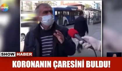 Koronanın çaresini buldu!