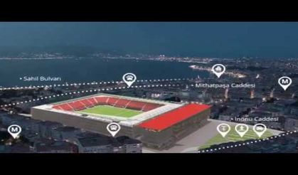 Gürsel Aksel Stadyumu’nun animasyon görüntüleri paylaşıldı