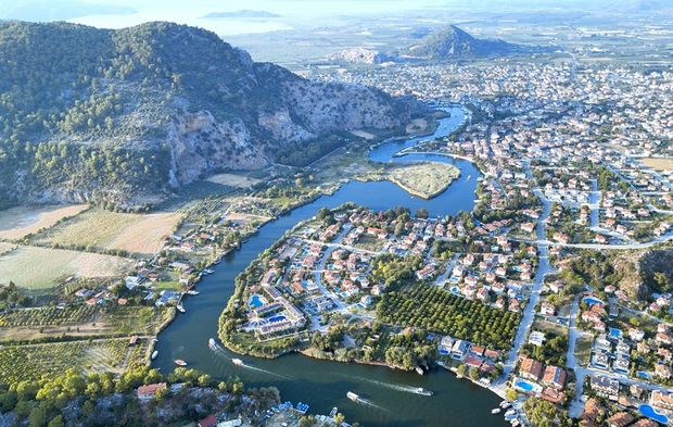 Labirent gibi kanallar: Dalyan’ın doğal harikası