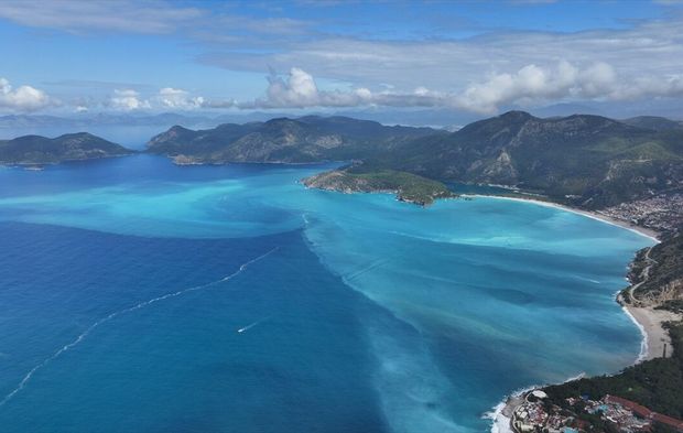 Ölüdeniz göz kamaştırdı... Turkuaz Cennet!