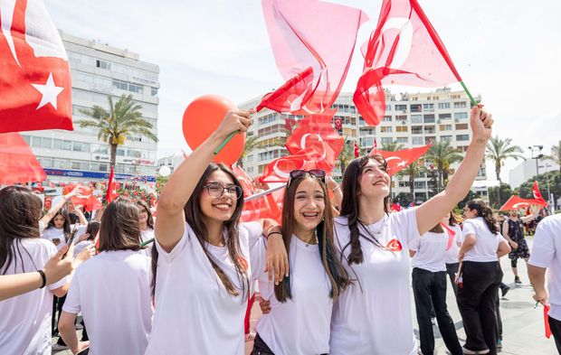 İzmir'den 19 Mayıs kareleri!