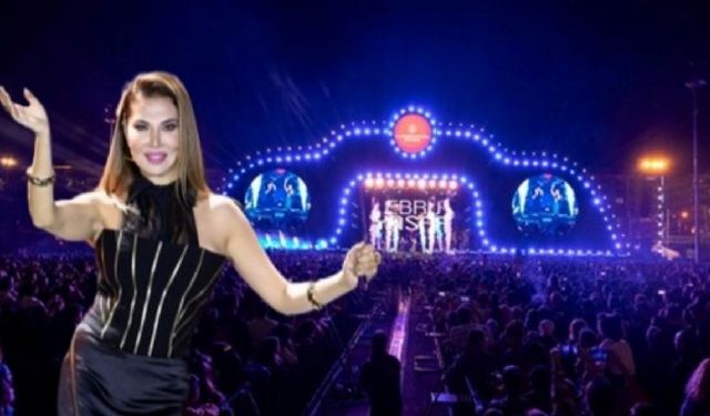 Ebru Yaşar Diyarbakır konserinde izleyici rekoru kırdı