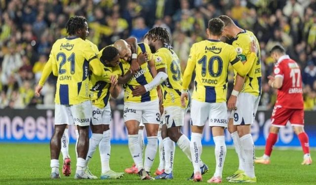 Fenerbahçe Sivasspor'u dört golle geçti