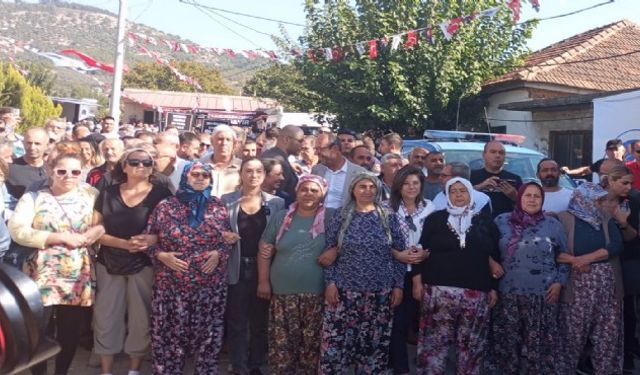 İzmir doğa için yekvücut: JES şirketi köye giremedi!