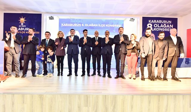 AK Parti Karaburun'da kongre tamam!