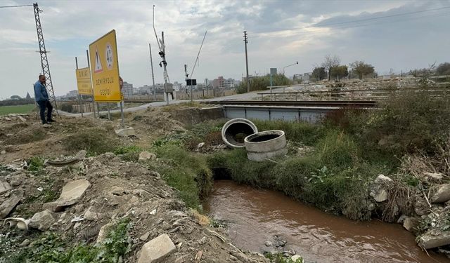 Irlamaz Çayı'nı kirletenlere ceza!