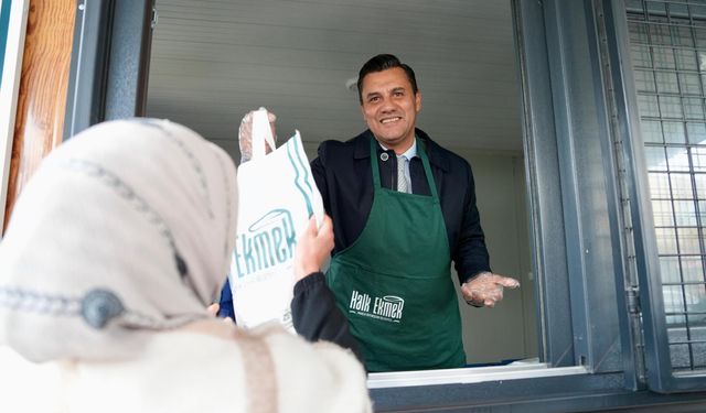 Halk Ekmek uygulaması Şehzadeler'de hizmete başladı