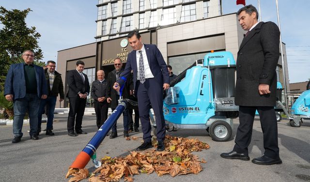 Manisa’nın temizliğini ‘Fil’ yapacak