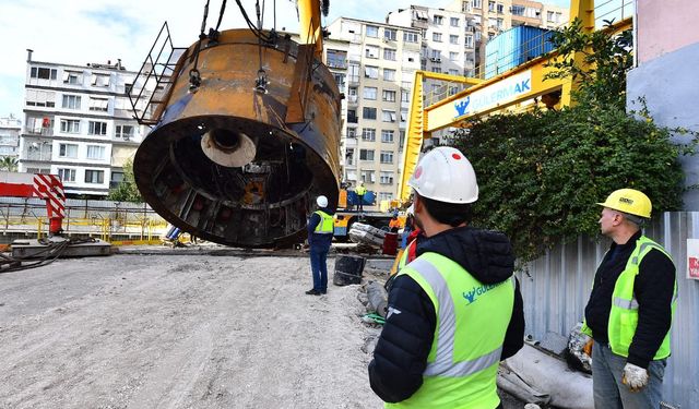 Buca Metrosu’nda yoğun tempo sürüyor