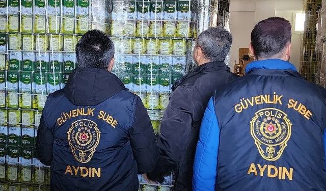 Tonlarca tağşişli zeytinyağı ele geçirildi: 6 gözaltı!