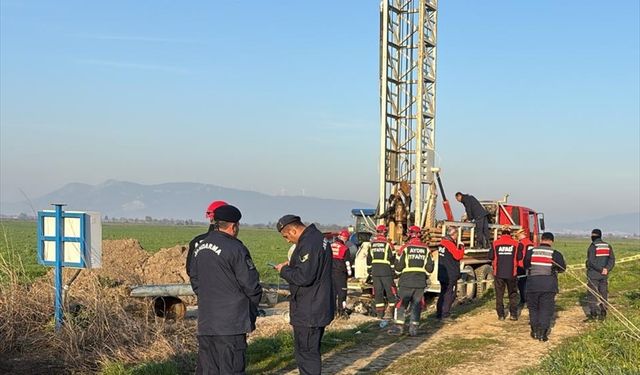 Sondaj makinesine sıkışarak can verdi... Korkunç son!