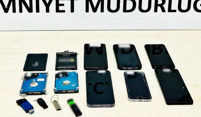 Müstehcen paylaşım baskını: 4 kişi yakalandı