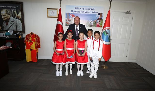 Menderes’te makam çocuklara emanet