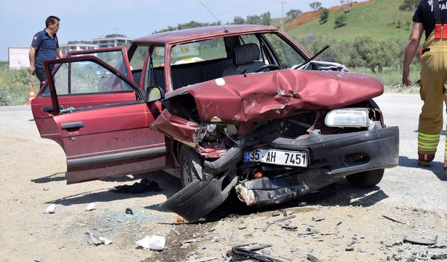 Manisa'da kaza: 1'i çocuk 4 yaralı!
