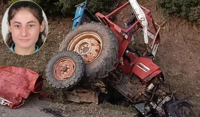 19 yaşındaki Aylin'in acı sonu... Traktörün altında can verdi!