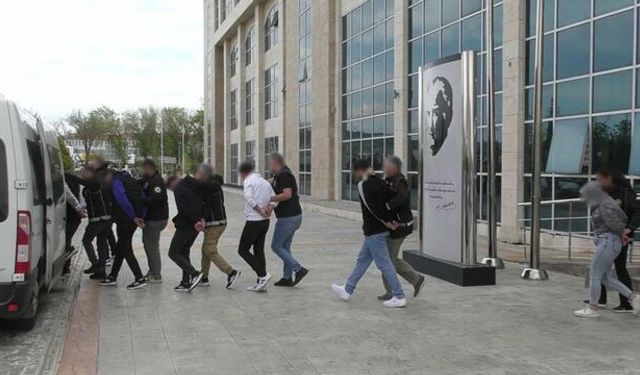 Uşak'ta 'zehir' operasyonu: 11 tutuklama