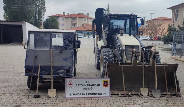 Kepçeli kaçak kazıya suç üstü!