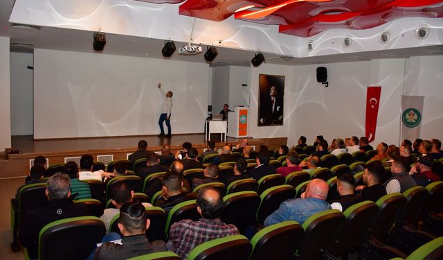 Manisa Büyükşehir'den vektörlerle mücadele eğitimi!