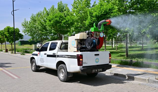 Manisa'da ilaçlama seferberliği
