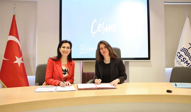 Çeşme'de 'yeşil' imza!