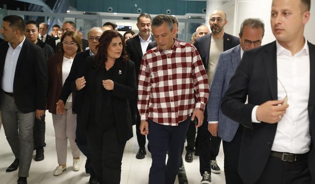 CHP Lideri Özel bugün Aydın'da
