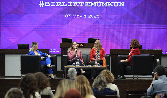 Başkan Mutlu ‘Birlikte Mümkün Etkinliği’nde konuştu: Kadınların daha görünür olması için çalışıyoruz!