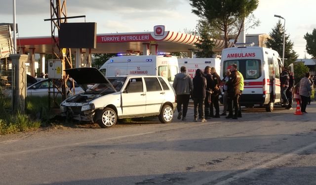 Kütahya'da trafik kazası; 6 yaralı