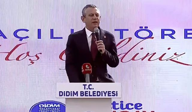 Özel, Aydın'da Ayşenur Ezgi Eygi Parkı'nın açılışına katıldı