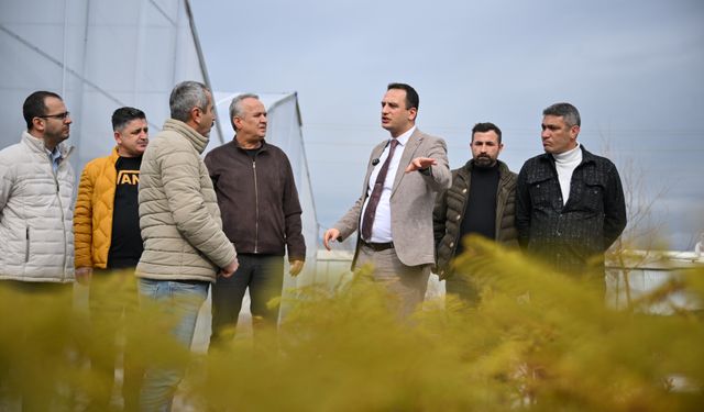 Bornova'da fidanlıktan üretim merkezine!