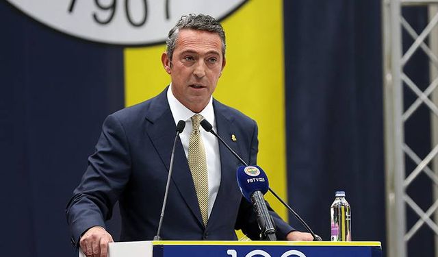 Fenerbahçe'de futbolun tek patronu Ali Koç