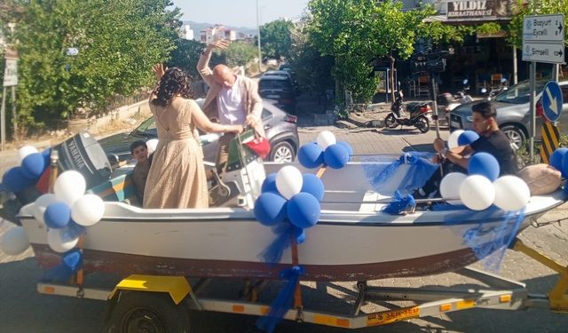 Aydın'da sünnet konvoyu tekneyle yapıldı!
