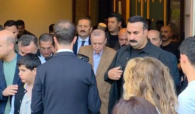 Erdoğan bayram namazını Muğla'da kıldı