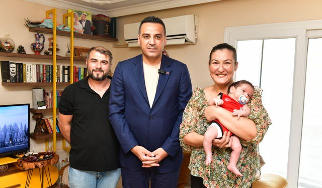 Çiğli’de “Hoş Geldin Bebek” projesi desteği
