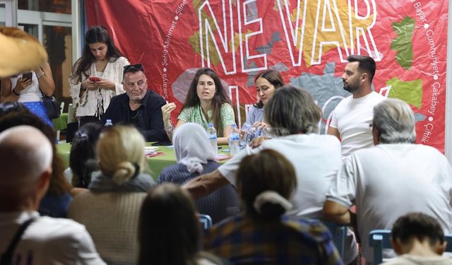 Başkan Denizli’den Çiftlik’te “Ne Var Ne Yok” buluşması