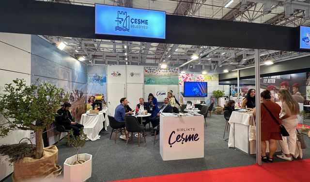 Çeşme standına İstanbul'da yoğun ilgi