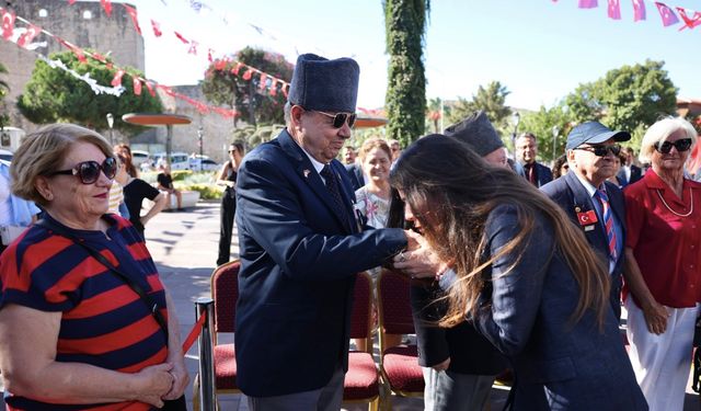 Çeşme'de Gaziler unutulmadı