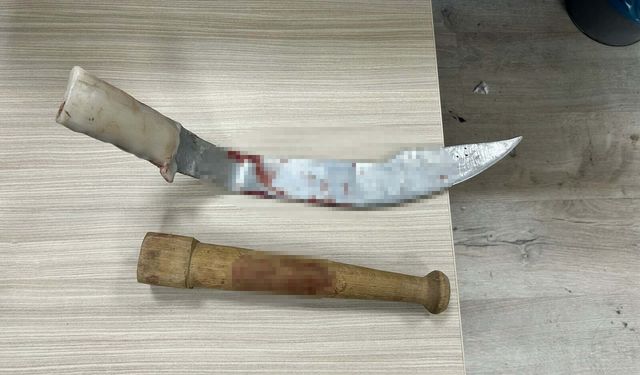 Kayınpeder ile damadın pala ve sopalı kavgası: 1'i ağır 2 yaralı!