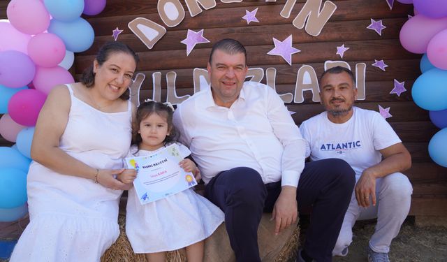 Seferihisar Belediyesi’nden miniklere sertifika töreni