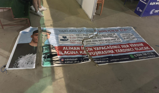 DMD hastasının standına çirkin saldırı!