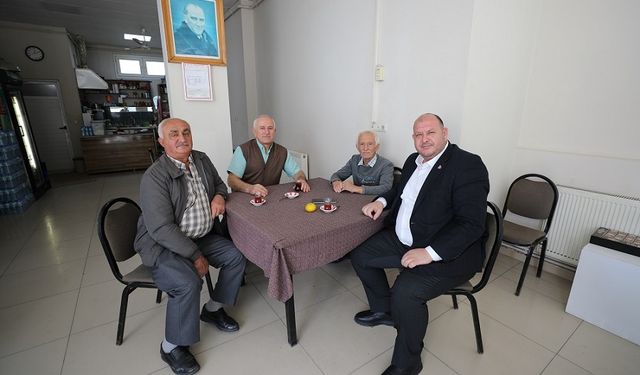 Başkan Çiçek’ten esnaf ziyareti!