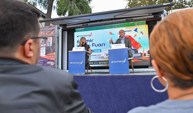 Emin Çapa ve Sema Soykan İZKİTAP’ta okuyucularla buluştu