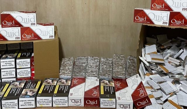 İzmir'de kaçak tütün operasyonu!