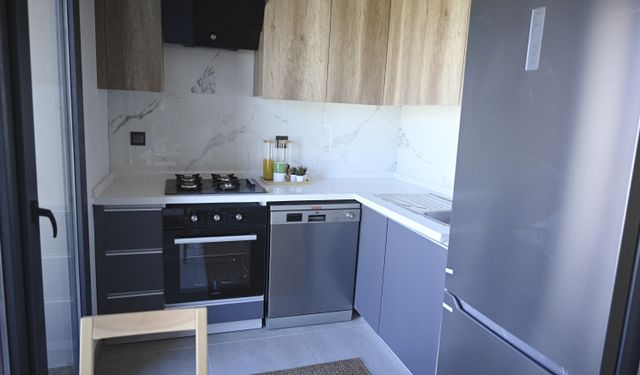 Yüzyılın Konut Projesi'nde örnek daireler görüntülendi